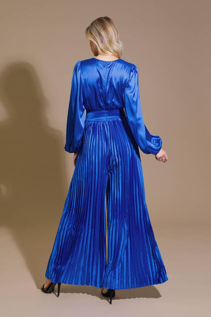 Crushing on You Satin Jumpsuit