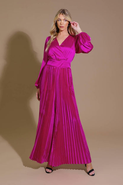 Crushing on You Satin Jumpsuit
