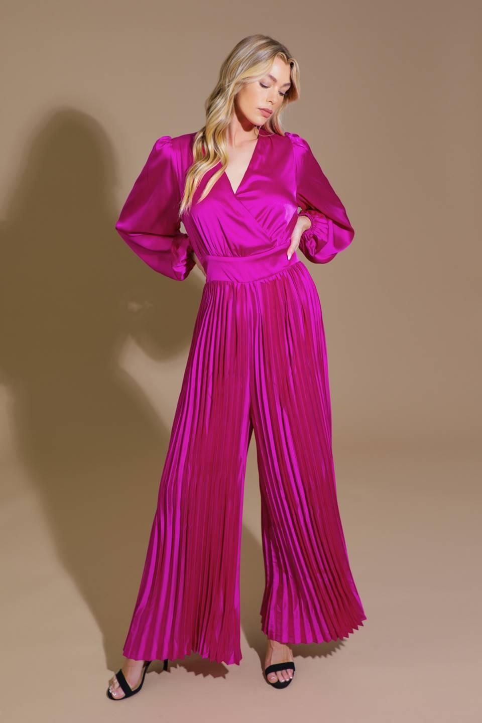 Crushing on You Satin Jumpsuit