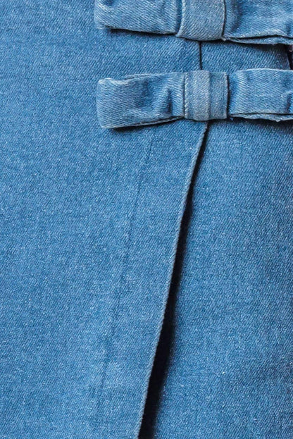 Distant Echoes Denim Skort