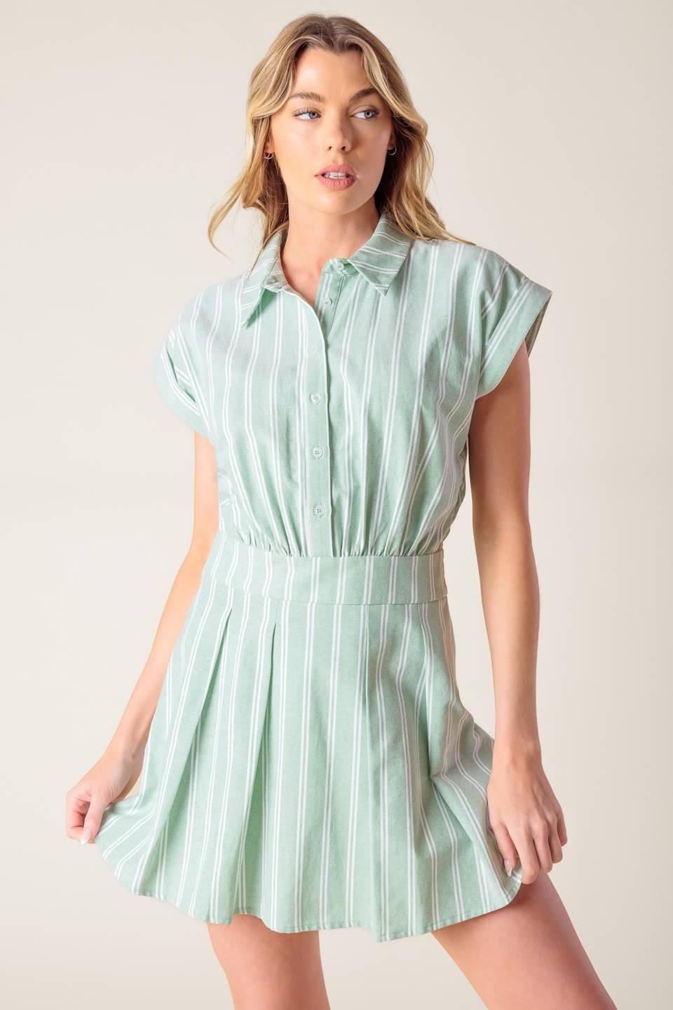 Bridget La France Woven Romper