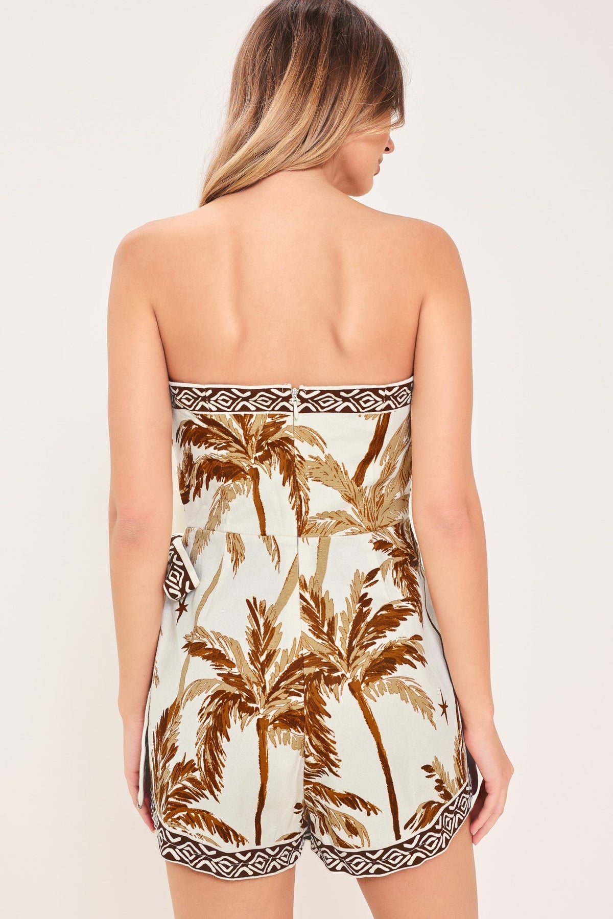 Cabana Dream Woven Skort Romper