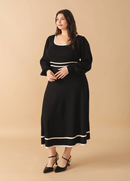 Caught up Sweater Midi Dress