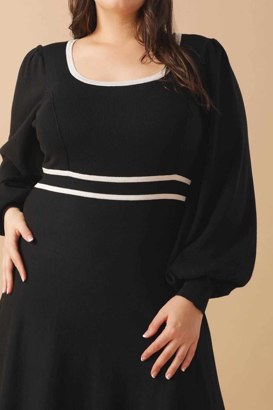Caught up Sweater Midi Dress