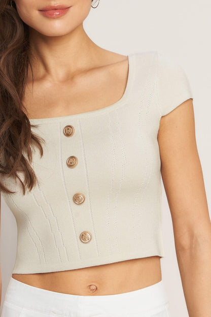 Effortless Fit Sweater Knit Top
