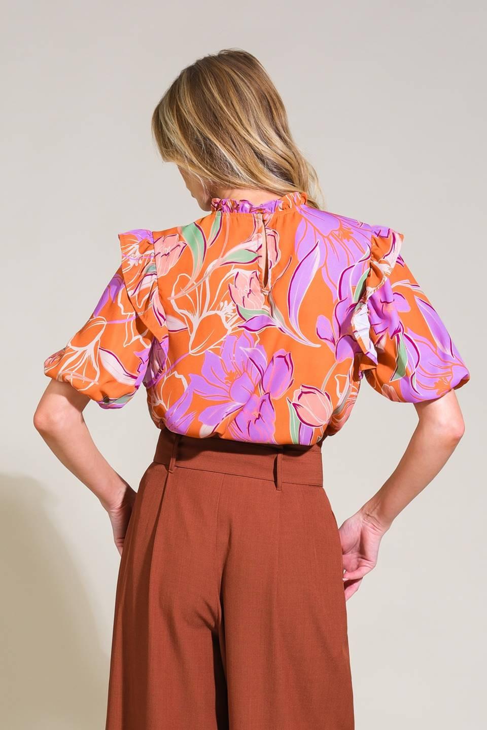 Glowing Girl Woven Top