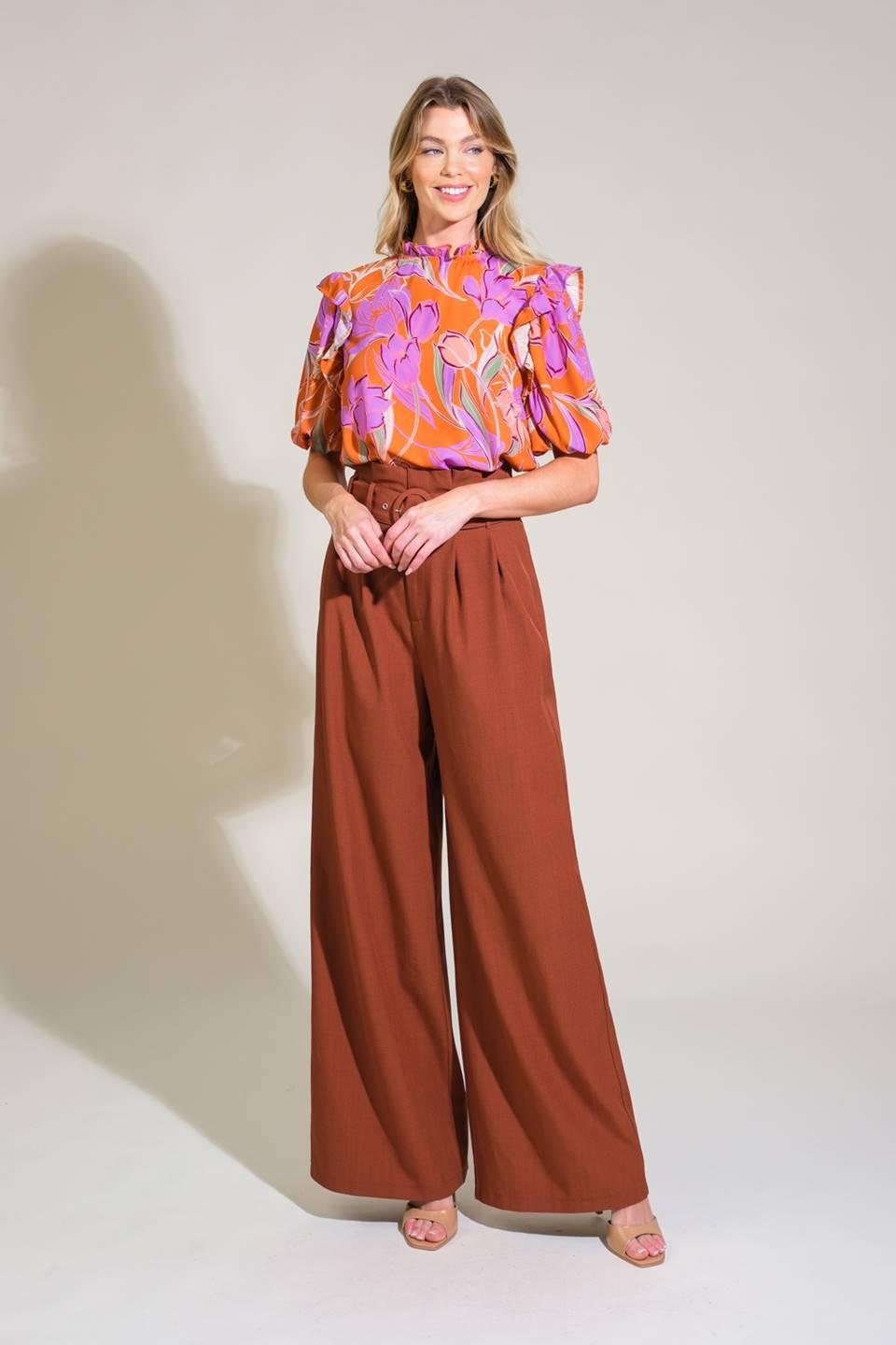 Glowing Girl Woven Top