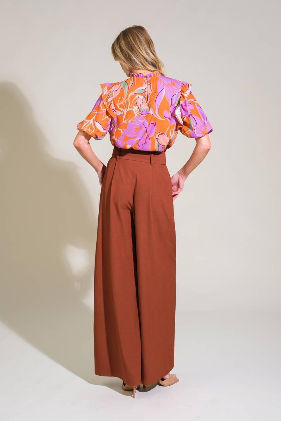 Glowing Girl Woven Top