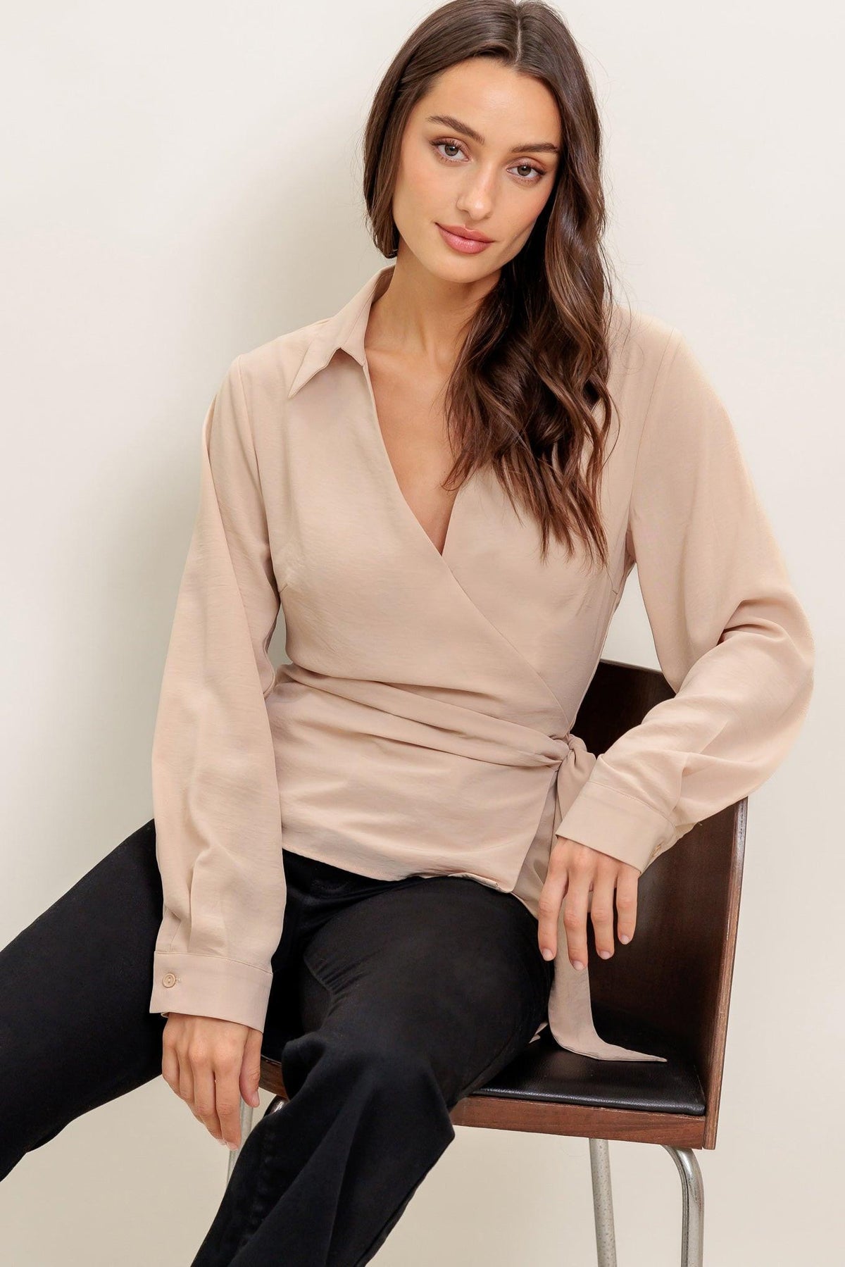 Beautiful as You Woven Top
