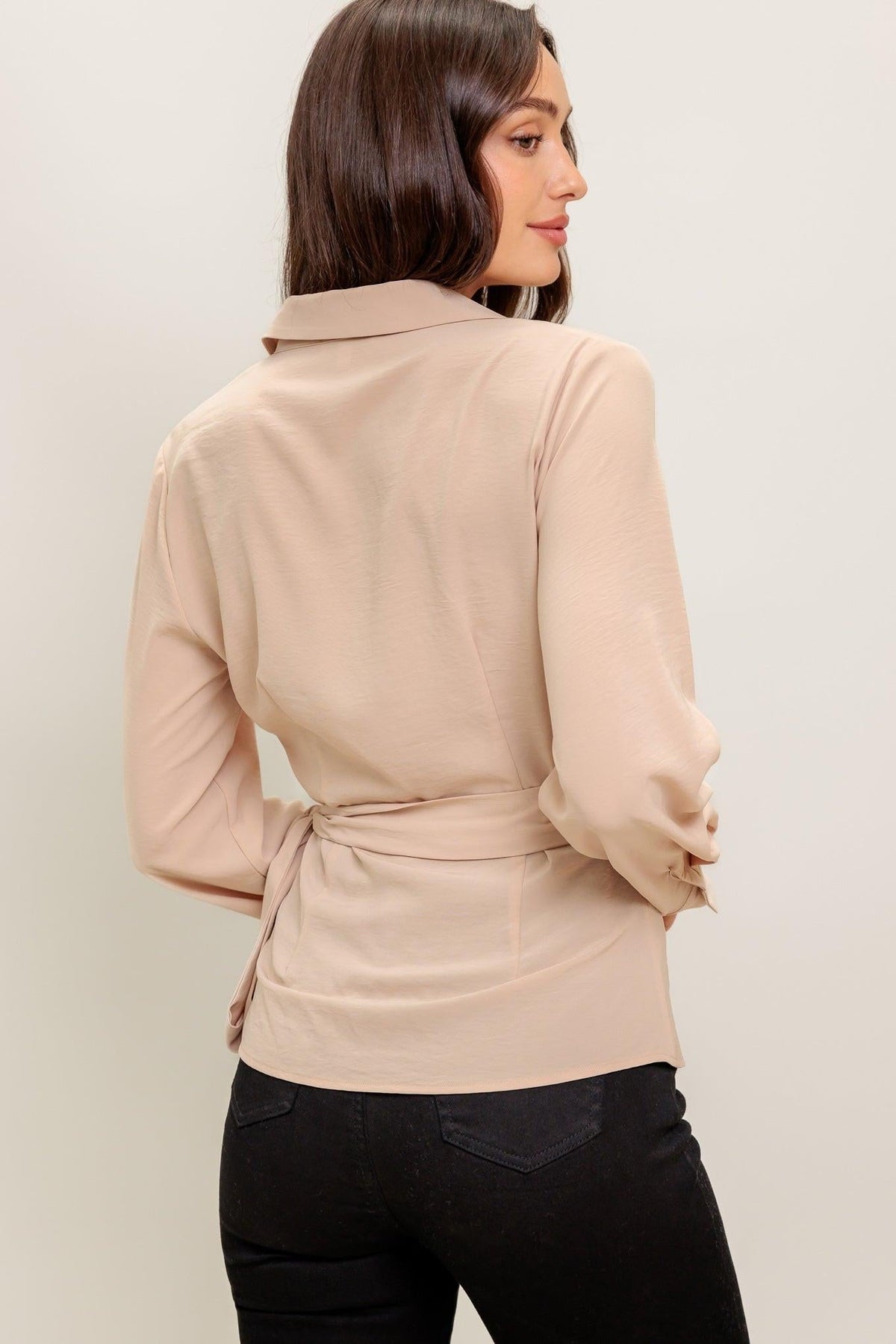 Beautiful as You Woven Top