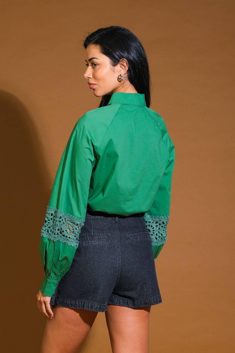 Check Yourself Woven Top