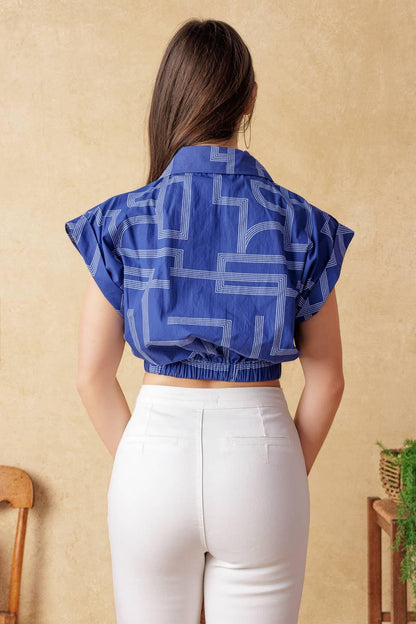 Bright Moments Woven Top