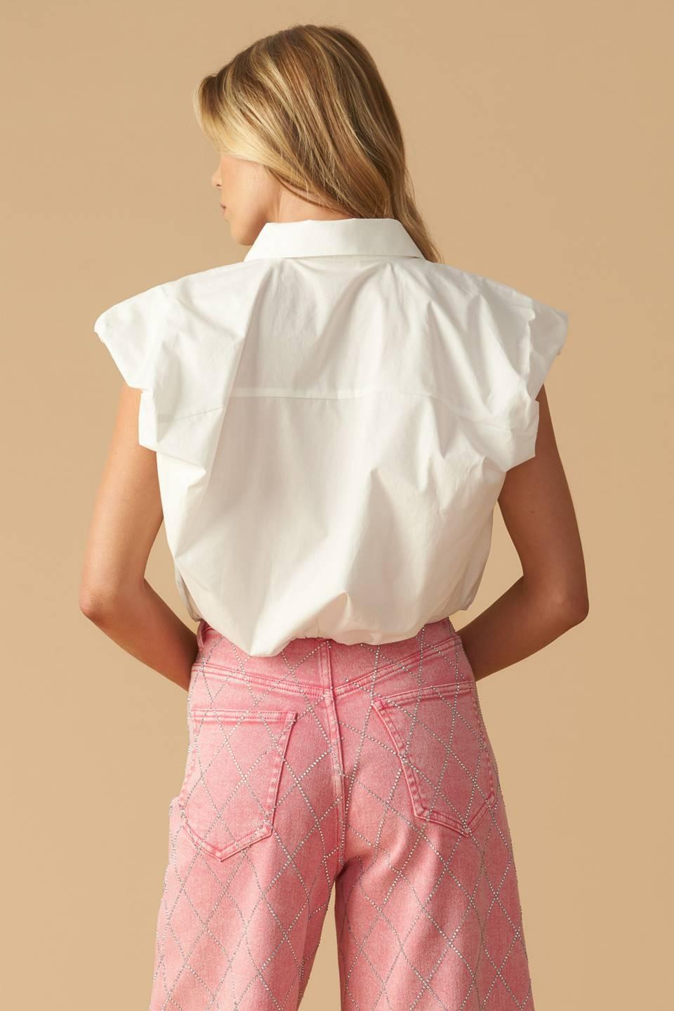 Creating Memories Woven Crop Top