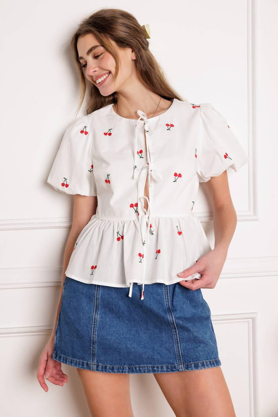 Closer Than Ever Woven Top