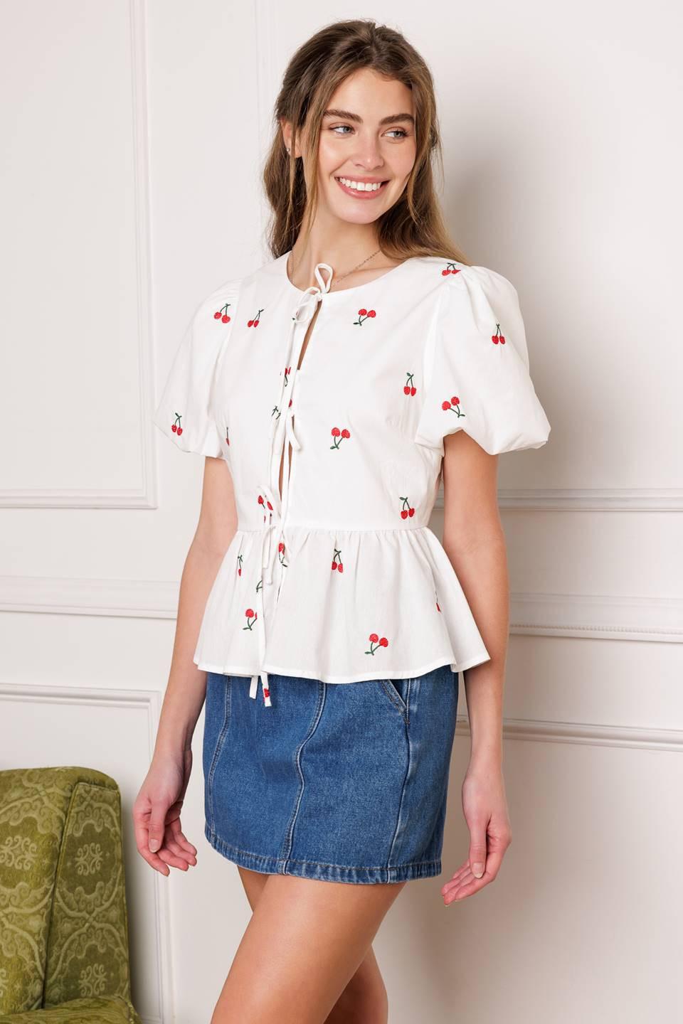 Closer Than Ever Woven Top