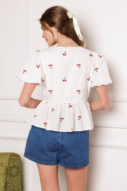 Closer Than Ever Woven Top