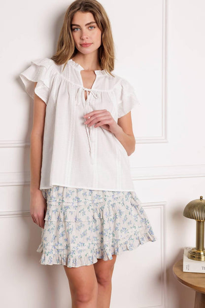 Closer Than Ever Woven Top