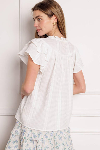 Closer Than Ever Woven Top