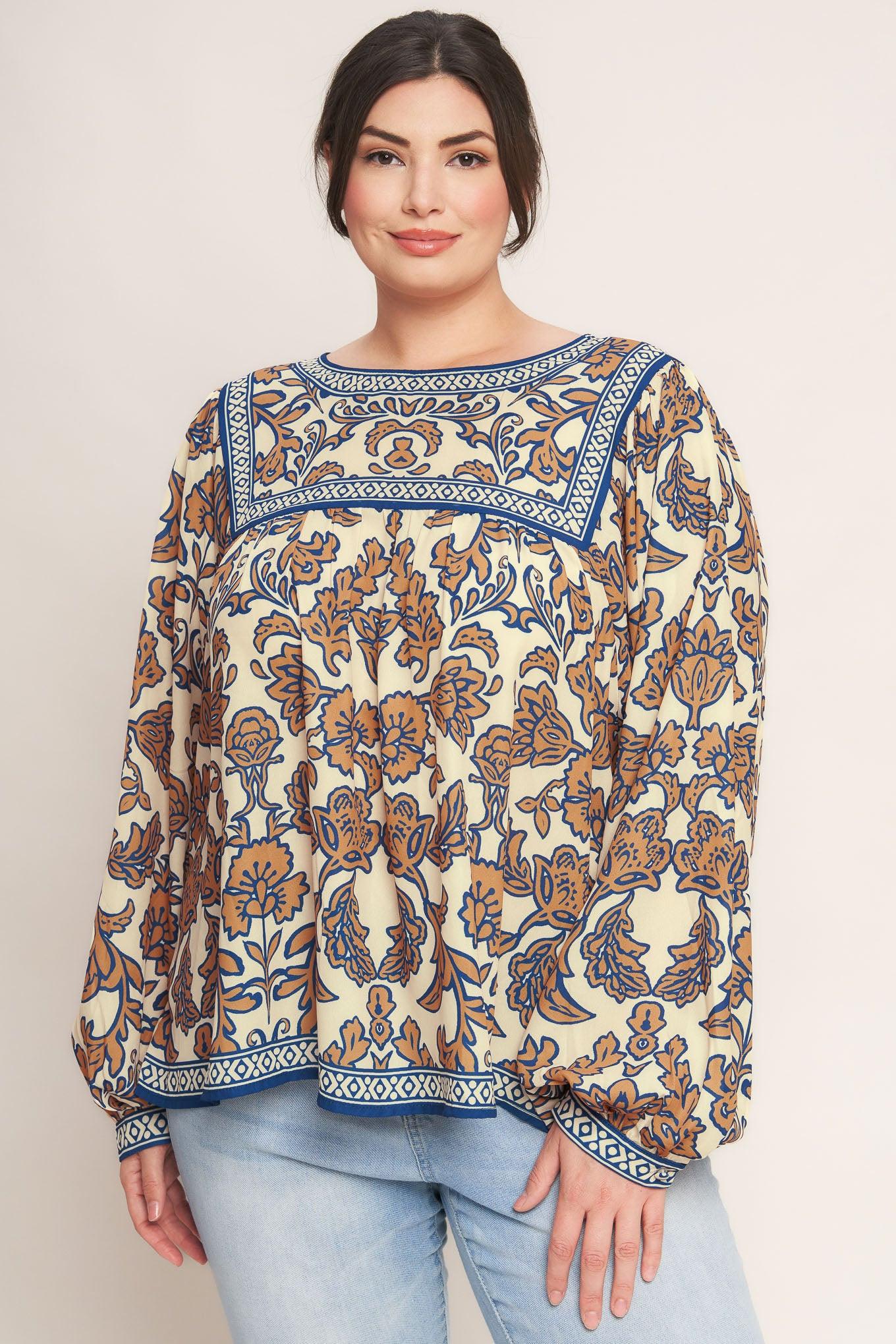 Boheme Meadow Woven Top