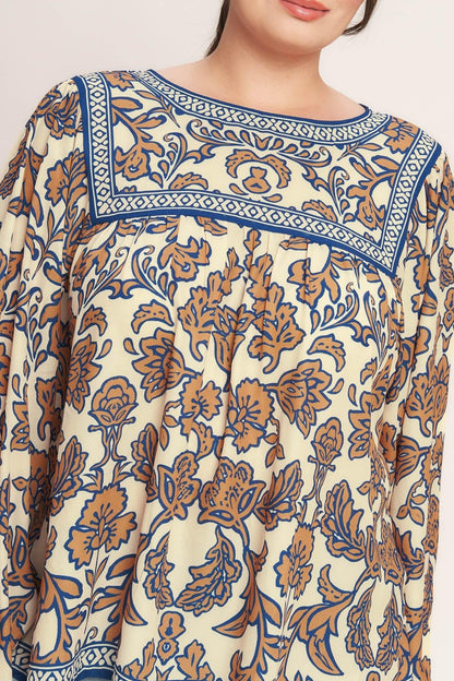 Boheme Meadow Woven Top