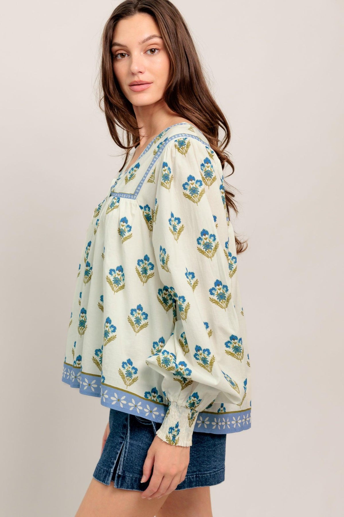 From Coffee Runs to Weekends Woven Top