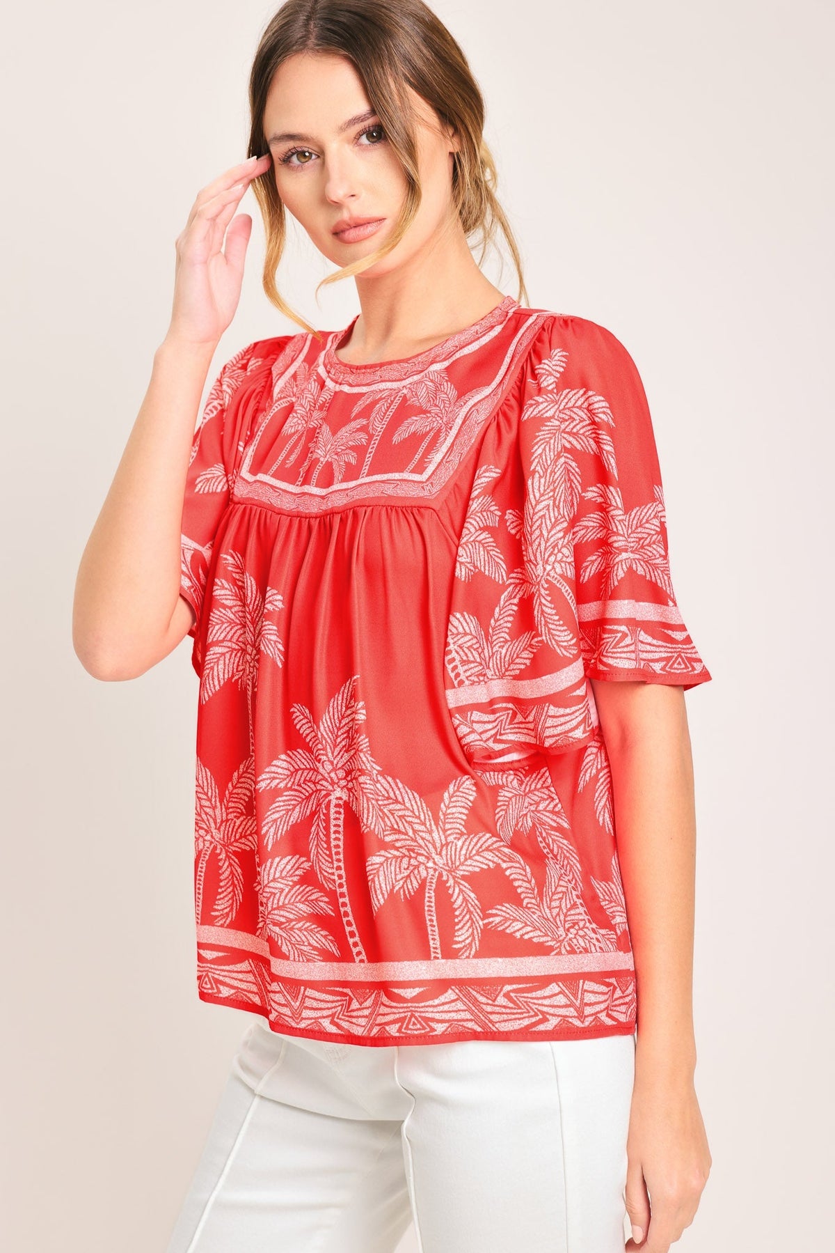 Breeze Story Woven Top