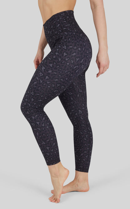 90 Degree by Reflex Lux Leopard Ankle Legging