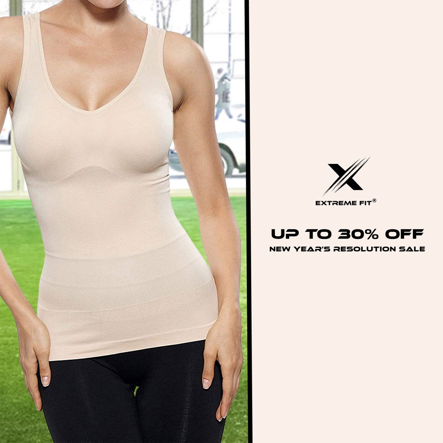 Extreme Fit Slimming Support Compression Shaping Tank Top