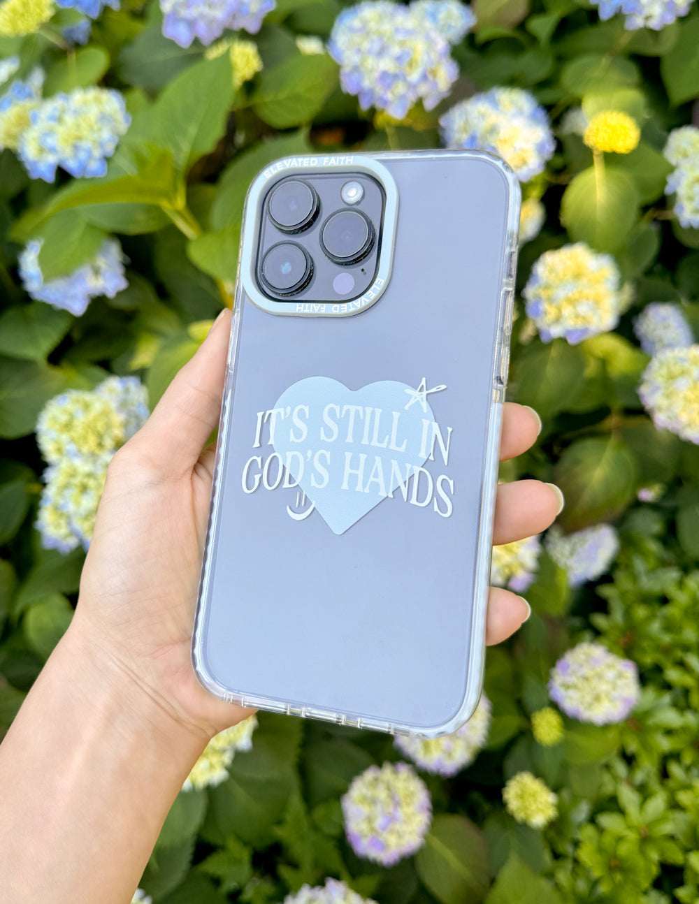 Elevated Faith In God's Hands Phone Case