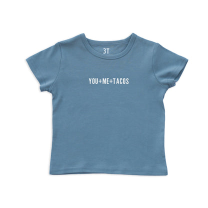 Frankie Jean You + Me + Tacos Kids Tee