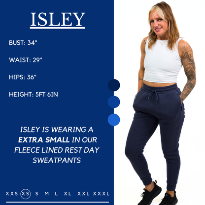Constantly Varied Gear Rest Day Sweatpants - Fleece Lined - Navy