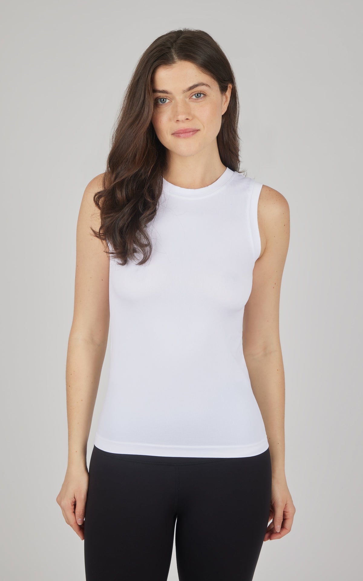 90 Degree by Reflex 2 PK Stonewash Ribbed Seamless Tank