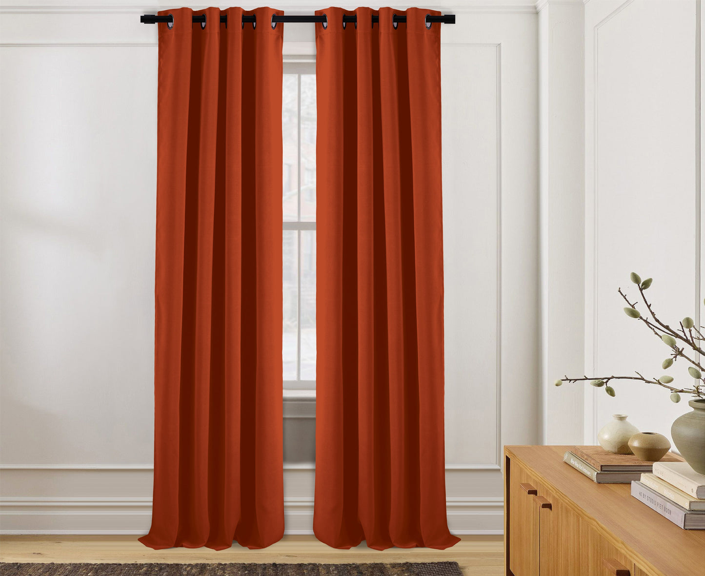 2 Pack - 55'' X 84'' Solid Thermal Blackout Panels (19 Colors)