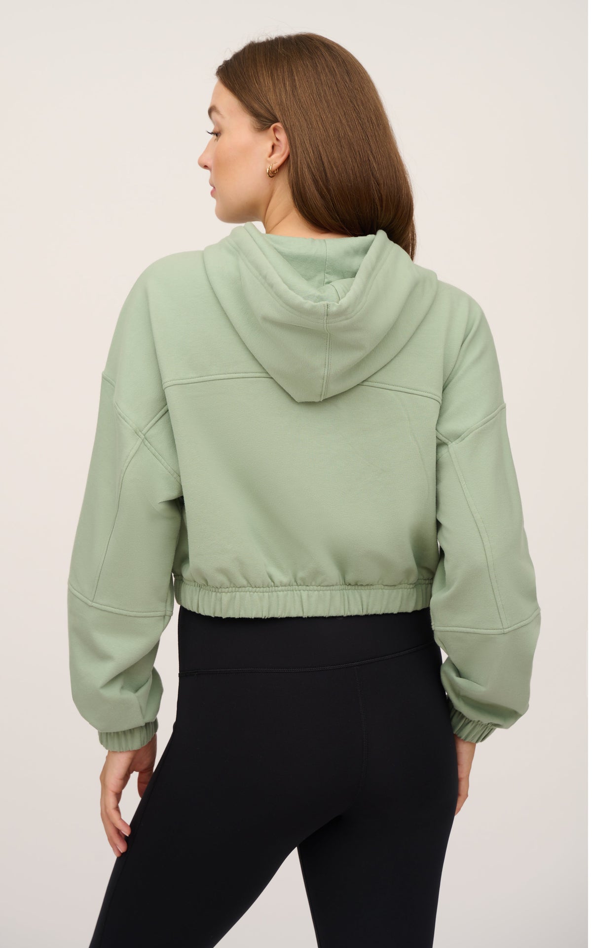 90 Degree by Reflex Cloud Plush Zip Front Hoodie