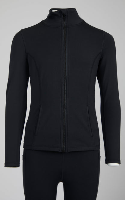 90 Degree by Reflex Girls Fleece Lined Jacket