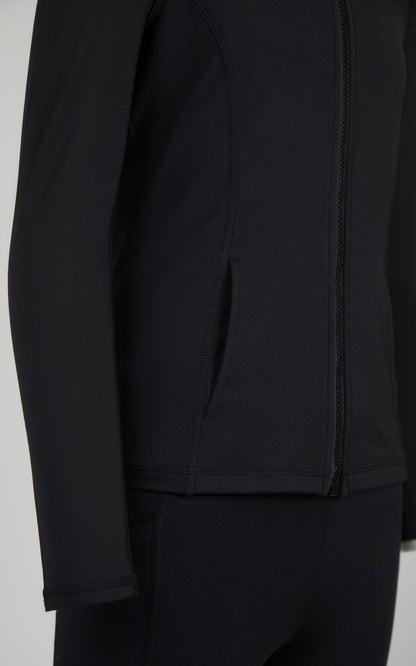 90 Degree by Reflex Girls Fleece Lined Jacket