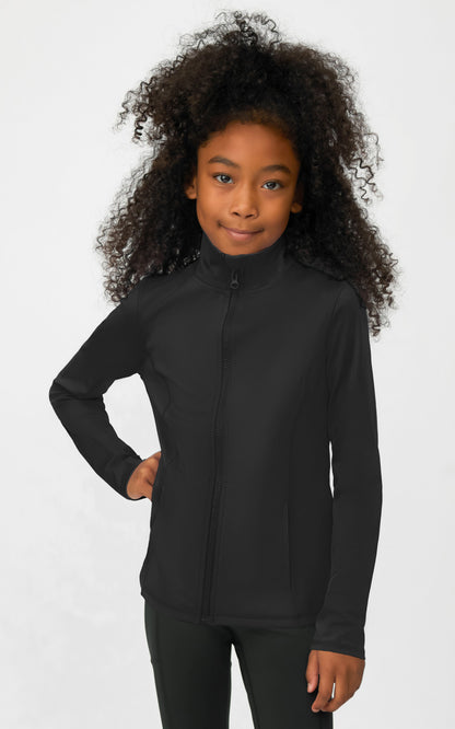 90 Degree by Reflex Girls Full Zip Jacket