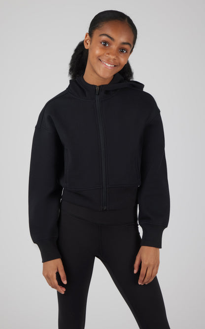 90 Degree by Reflex Girls Softlite Ascend Full Zip Jacket