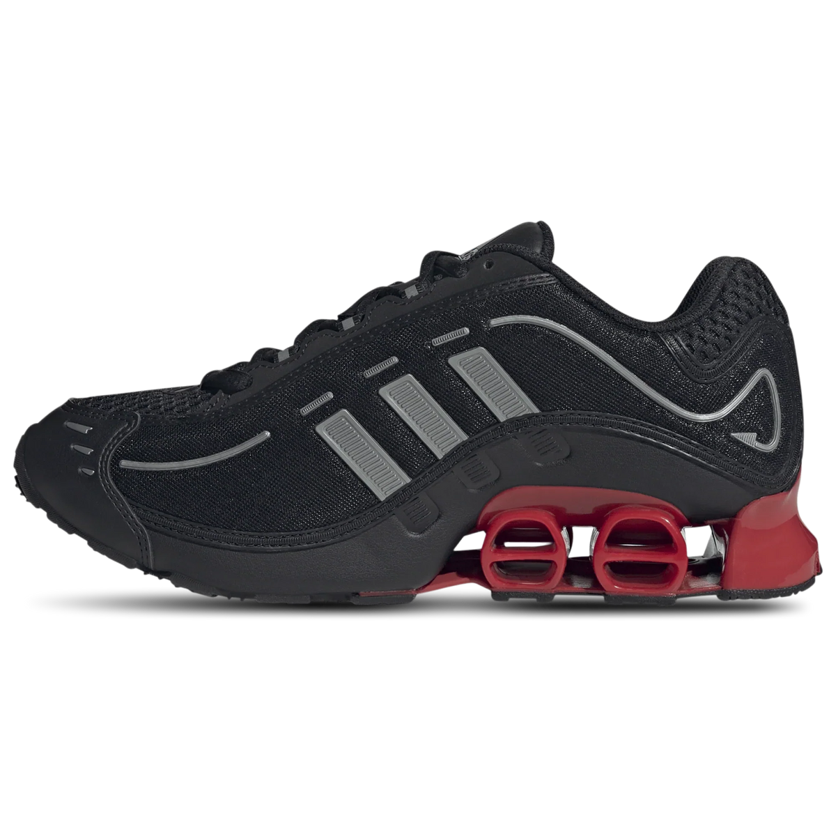 adidas Men's Megaride 01 'Black Better Scarlet' Sneakers