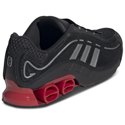 adidas Men's Megaride 01 'Black Better Scarlet' Sneakers