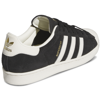adidas Men's Superstar 'Core Black Off White Gold Metallic'