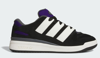 adidas Men's Forum2000 'Black White Collegiate Purple Gum' Sneakers