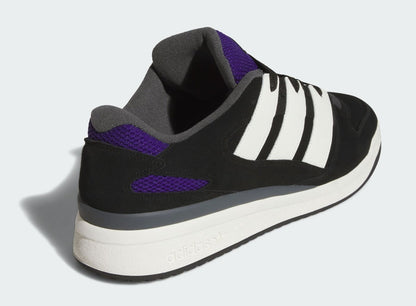 adidas Men's Forum2000 'Black White Collegiate Purple Gum' Sneakers