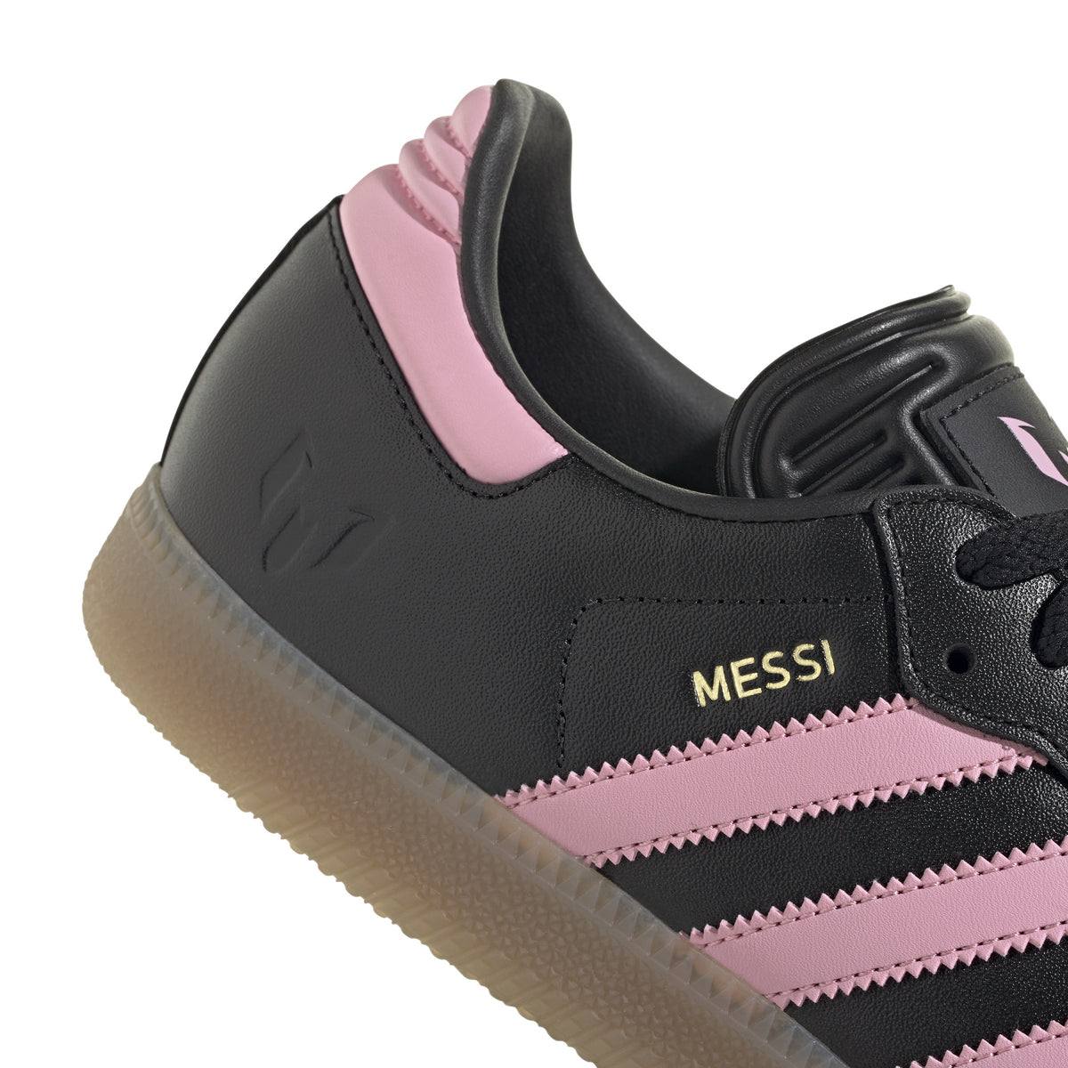 adidas Men's Samba 'Messi Black Gold Metallic' Sneakers