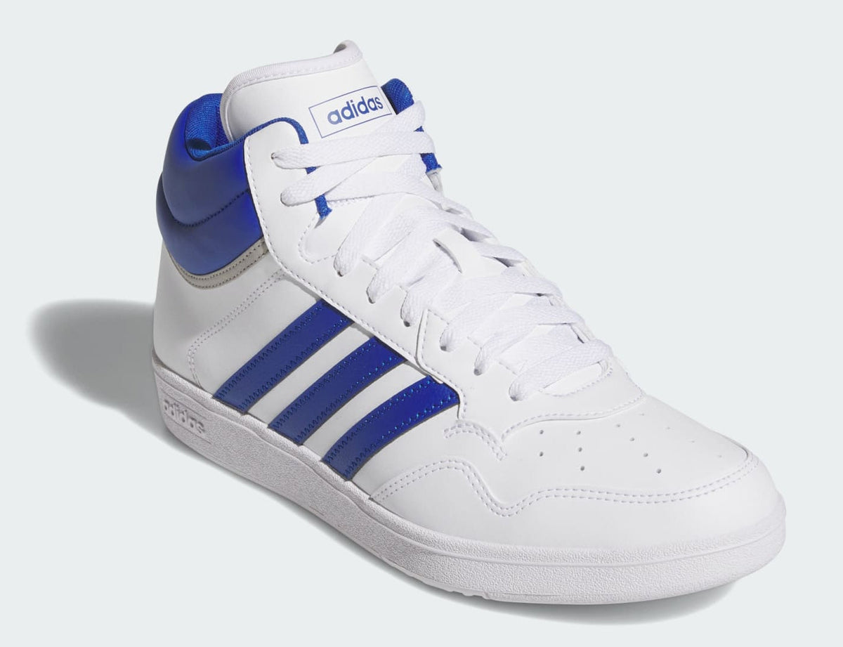 adidas Men's Hoops 4.0 Mid 'Cloud White Royal'