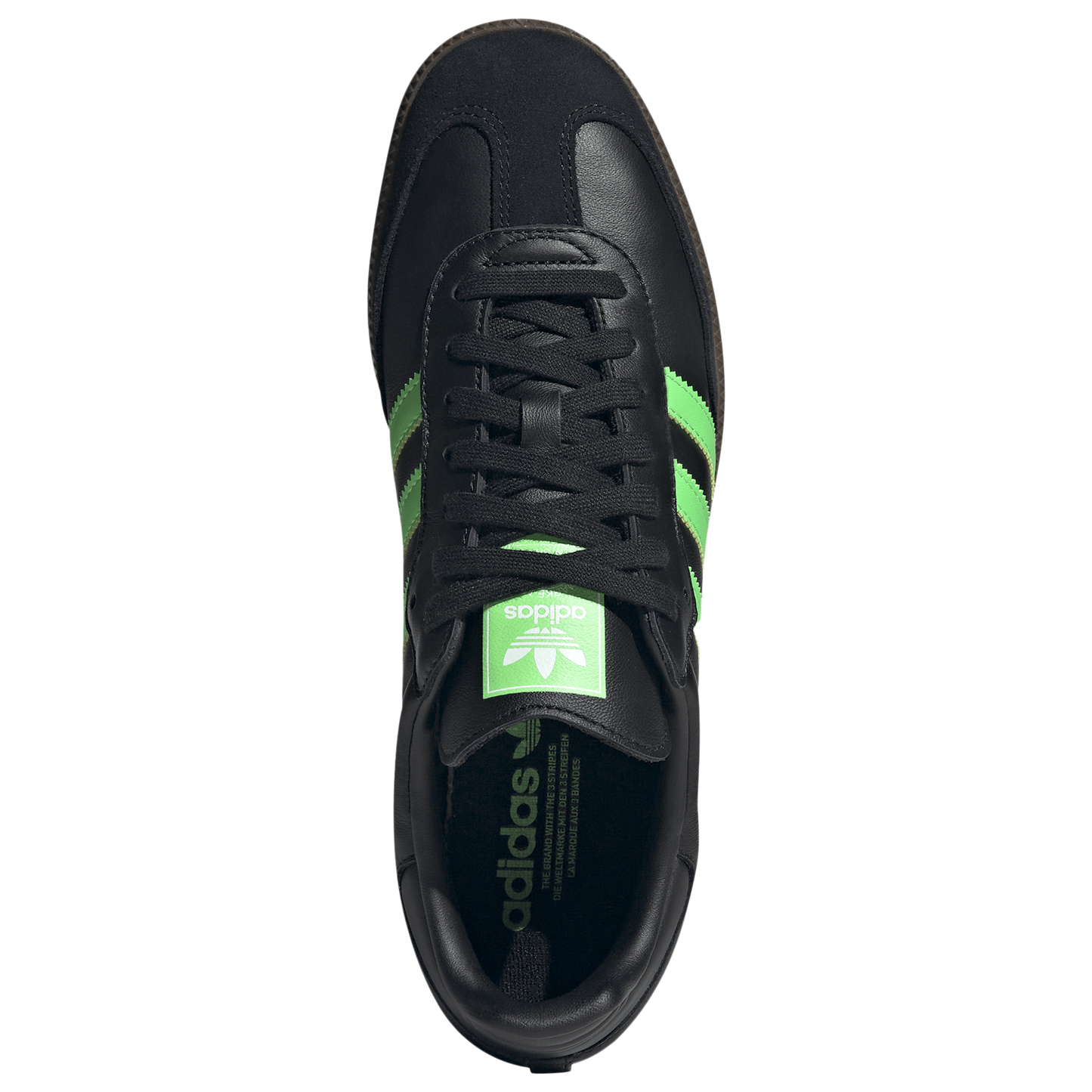 adidas Men's Samba Og 'Black Screaming Green'