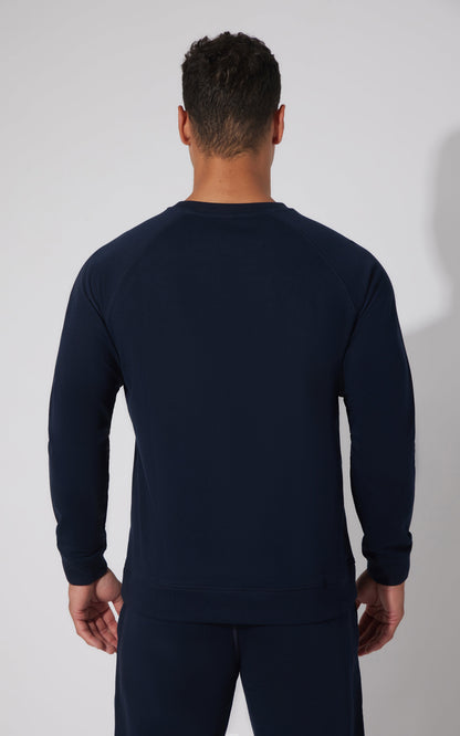 90 Degree by Reflex Men's Mini Zurry Crew Neck Sweatshirt