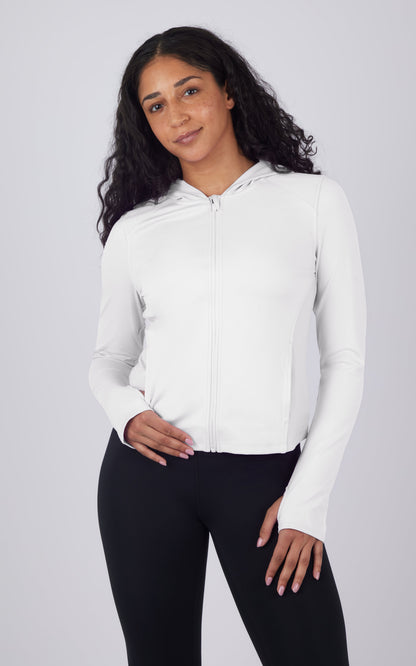 90 Degree by Reflex Lux Full Zip Hoodie