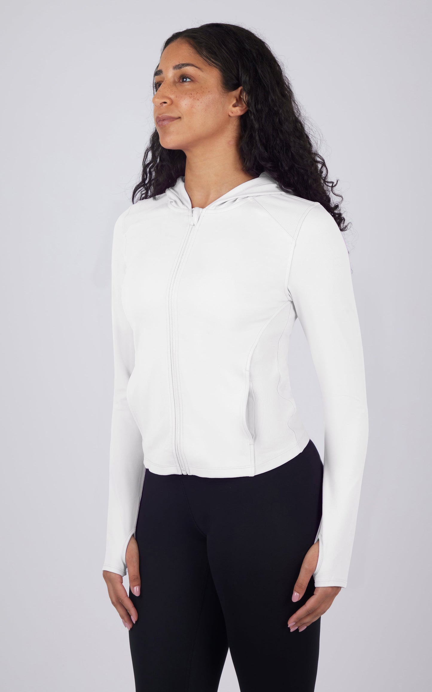 90 Degree by Reflex Lux Full Zip Hoodie