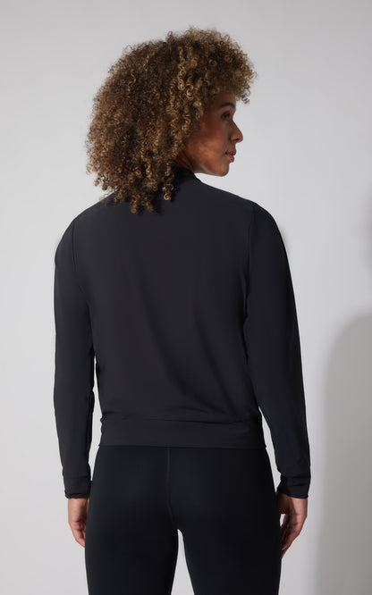 90 Degree by Reflex Warp Intown Full Zip Bomber Jacket